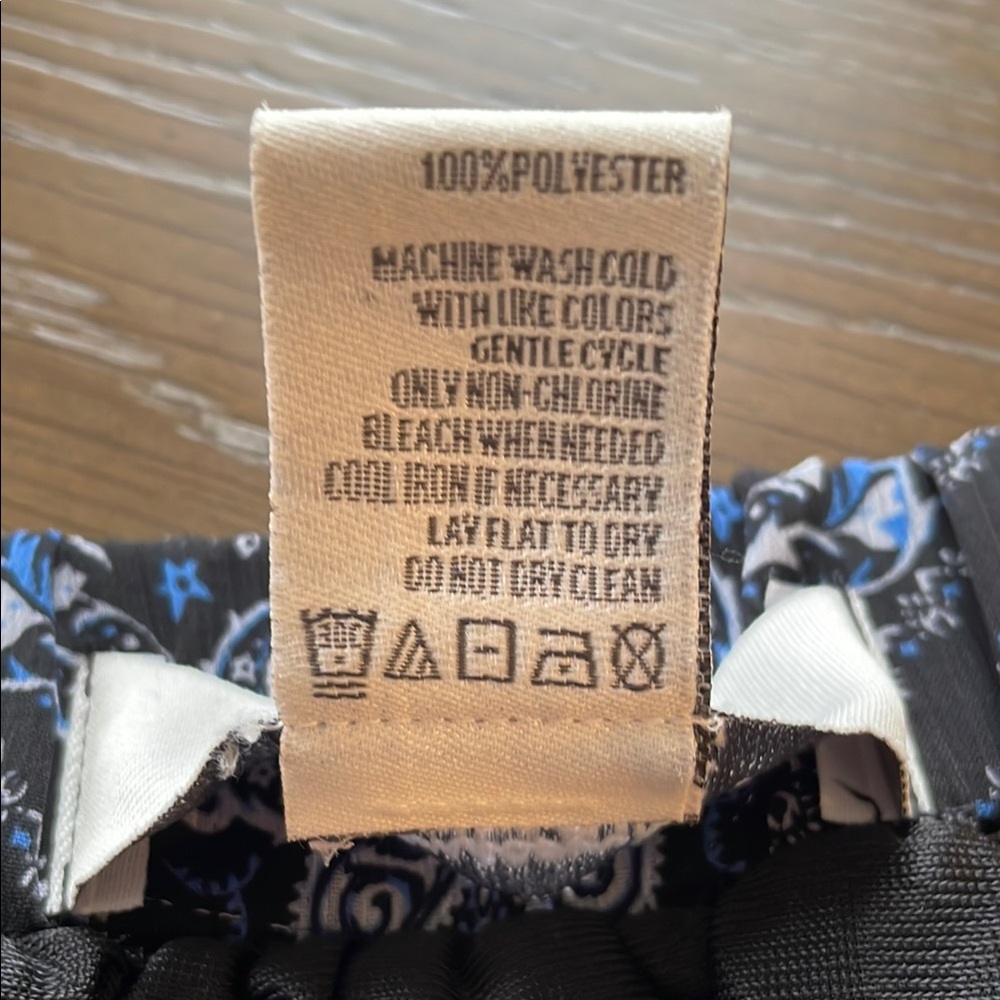 American Rag Blue Paisley Skirt - Picture 7 of 7